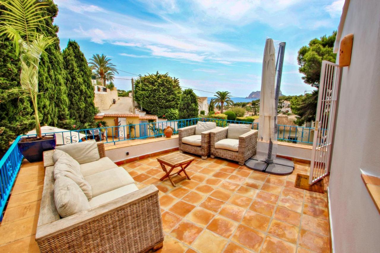 Los Terribles - Sea View Villa With Private Pool In Benissa Kültér fotó